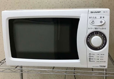 画像:電子レンジ