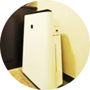 加湿器付き空気清浄機（プラズマクラスター）